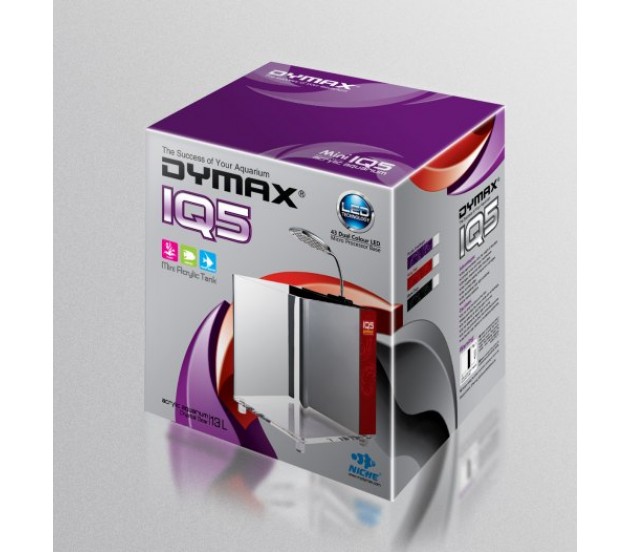 Pecera Nano De Acrílico Con Luz Led Iq5 Dymax Modelo 1625